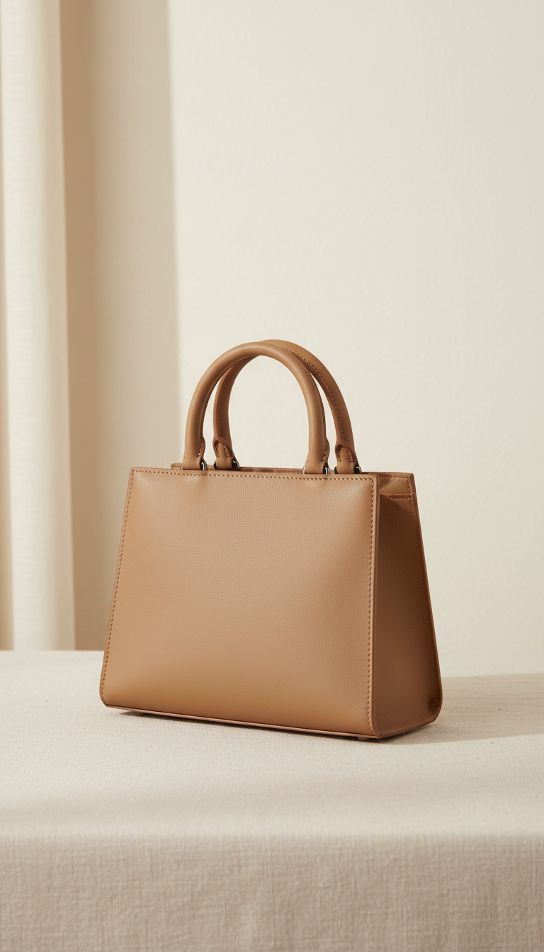 Structured Mini Top-Handle Bag